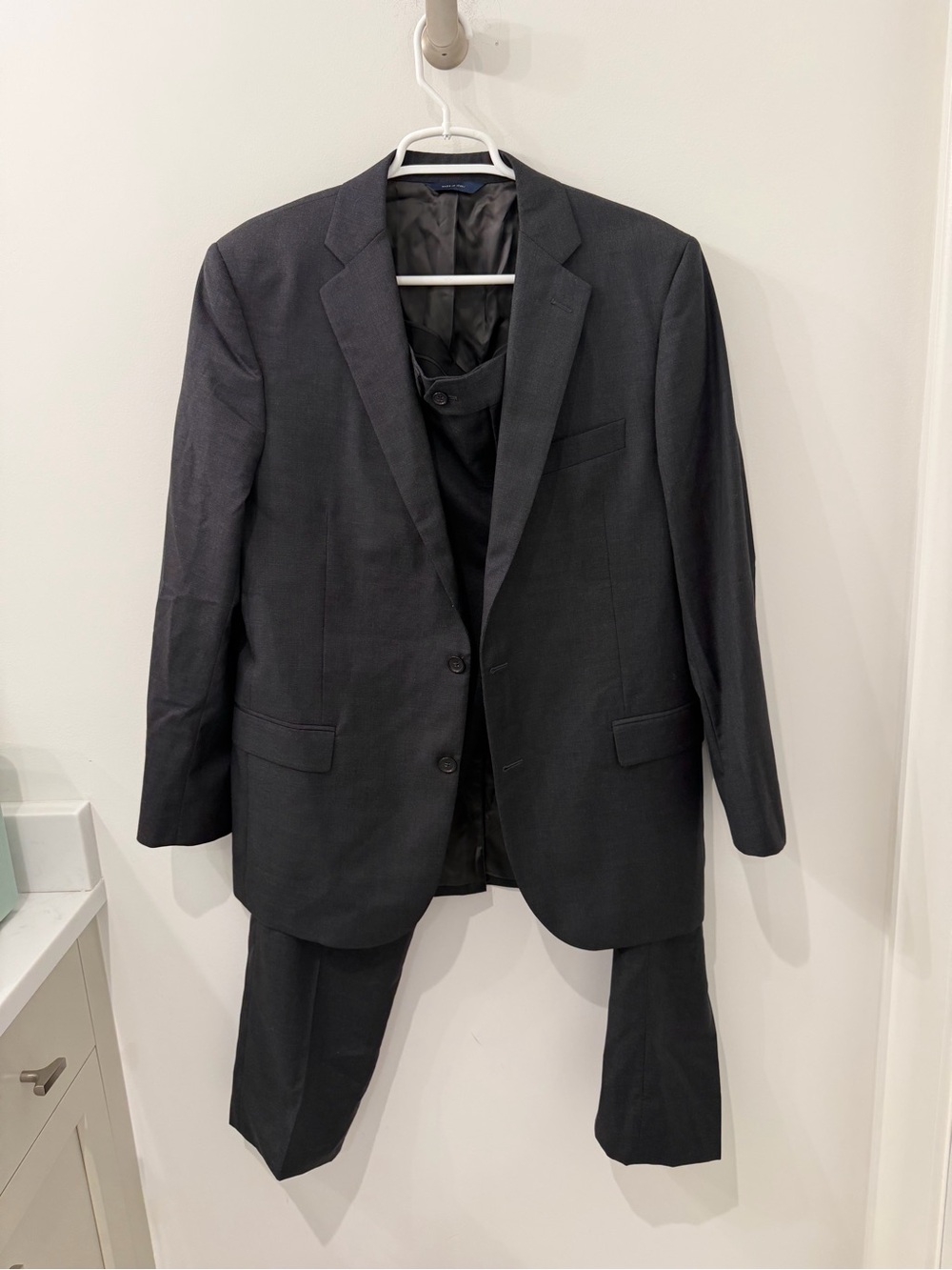 Brooks Brothers Vitale Barberis Canonico 1818 Regent Fit Charcoal Two Piece Suit
